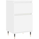 vidaXL Komoda 2 kosa bela 40x35x70 cm inženirski les | Shoptok.si