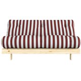 Karup Bordo rdeča/svetlo modra raztegljiva sedežna garnitura 160 cm Roots – | Shoptok.si