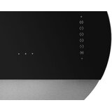 CIARKO DESIGN zidna napa ECLISPE 60 cm CRNA/INOX | shoptok.hr