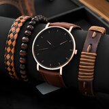  i narukvice PO-22727 - Smeđa KP22727 | shoptok.hr