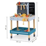 ECO TOYS Drvena Radionica Sa Alatom 47 Elemenata | ePonuda.com
