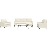 vidaXL 4-dijelni set sofa s jastucima krem baršunasti | shoptok.hr