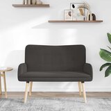 SOFA za dvije osobe Tamnosiva 115 x 61 x 87 cm Bouclé | shoptok.hr