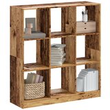  The Living Store Knjižna omara starinski les 102x32x108 cm inženirski les - Knjižna Omara, (21555097) Cene
