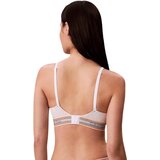 Calvin Klein Jeans Triangel / Brez opore LIGHTLY LINED TRIANGLE LV00QF8693 Bela Cene
