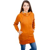 Glano Women's Extended Sweatshirt - orange cene