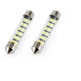 Amio avto led sijalka festoon C5W 12V 41mm 3014 18 led 2 kosa Cene