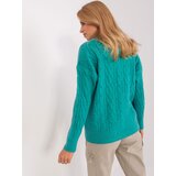 Wool Fashion Italia Sweater-AT-SW-2335.27-Turquoise | Shoptok.si