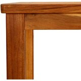 vidaXL Vrtni konzolni stol 80 x 35 x 75 cm od masivnog bagremovog drva | shoptok.hr