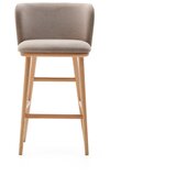 Kave Home Svjetlo smeđa barska stolica (visine sjedala 65 cm) Ciselia – | shoptok.hr