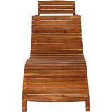  3-dijelna ležaljka za sunčanje sa stolićem od bagremovog drva | shoptok.hr