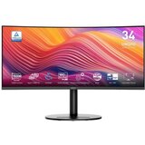 MSI Zaslon Modern MD342CQP / 34" / UWQHD / VA / 120Hz / 1ms (MPRT) / ukrivljen / KVM / črn - nastavljiv po višini - PD 98W Cene