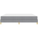 s opruga kutije Svijetlo siva 200 x 200 cm tkanina | shoptok.hr