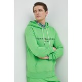 Tommy Hilfiger Dukserica za muškarce, boja: žuta, s kapuljačom, s aplikacijom | shoptok.hr