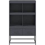  Visoka komoda antracit 68x39x111,5 cm od čelika | shoptok.hr