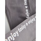 Reserved - Tajice s ukrasnim printom - tamnosivo | shoptok.hr