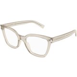 Saint Laurent SL748 005 ONE SIZE (54) Rumena/Kristalna Cene