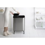 Brabantia Željezna kanta za smeće za odvojeni otpad/na dodir u mat srebrnoj boji 60 l Bo Touch Bin Hi – | shoptok.hr