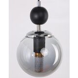 Squid Lighting črna/siva viseča svetilka s steklenim senčilom ø 15 cm marble | Shoptok.si