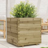 Maison Chic Vrtno cvetlično korito - Cvetlični Lonec 70x70x72 cm impregnirana borovina, (21789388) | Shoptok.si