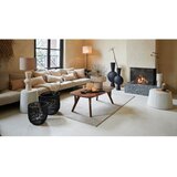 Light &amp;amp; Living Stolić za kavu od masivnog bagrema u tamnoj prirodnoj boji 65x120 cm Quenza &amp;ndash; Slike