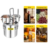 Destilator za alkoholno pivo, nerjaveče jeklo, DIY aparat za mesečino, 30L, (5000216820)