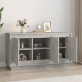  Komoda siva boja betona 102 x 35 x 55 cm od konstruiranog drva | Eponuda.com