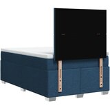  Krevet s oprugama i madracem plavi 120 x 200 cm od tkanine | shoptok.hr