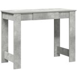  Radni stol boja betona 100x45x75 cm od konstruiranog drva | shoptok.hr