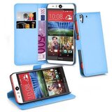 Cadorabo Ohišje, združljivo z HTC Desire EYE v nebesno modra - Zaščitni ovitek z magnetnim zapiranjem, stoječo funkcijo in režo za kartice, (20557248) | Shoptok.si