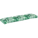 vidaXL jastučići za palete za klupe 2 kom. uzorak lista 150x40x8 cm Oxford tkanina | shoptok.hr