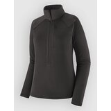Patagonia R1 Ultralight 1/2 Half-Zip Fleece Sweater black | Shoptok.si
