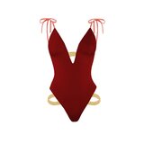 DEVI COLLECTION Ženski jednodelni kupaći kostim Asya bordo | Eponuda.com