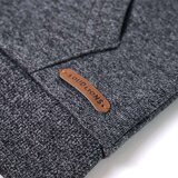  Dječja majica s kapuljačom i patentnim zatvaračem siva prošarana 92 | shoptok.hr