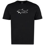 Paul&Shark Majice s kratkimi rokavi TSHIRT 234111198 011 BLACK Črna Cene