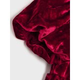 Sinsay Velur midi haljina s mašnom | shoptok.hr