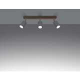  Stropna svetilka VERDO 3L bela, (21347571) | Shoptok.si