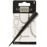 Glamour Elegantna Črna Lasna Špangica s Konico, (22067938) | Shoptok.si