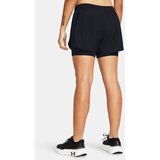 Under Armour Shorts UA Fly By 2-in-1 Shorts-BLK - Women | Shoptok.si