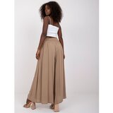 Fashion Hunters Beige wide pants Surie O BELLA | shoptok.hr