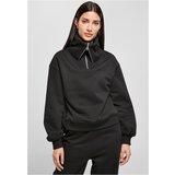 UC Ladies Women's Oversized High Neck Troyer Crew Black | shoptok.hr