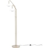 Hübsch Bež stoječa svetilka s steklenim senčilom (višina 165 cm) Come – | Shoptok.si