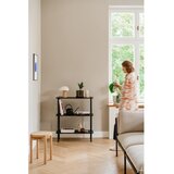 noo.ma Crni regal u dekoru hrasta 80x90,5x35 cm Teidi – | shoptok.hr