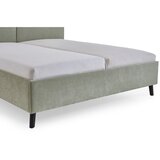 Meise Möbel Svetlo zelena oblazinjena zakonska postelja z letvenim dnom 180x200 cm Piano – | Shoptok.si