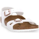 Birkenstock Sandali & Odprti čevlji RIO WHITE CALZ S Bela