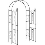  Vrtni Luk Jednobojno Crna 115 x 37 x 226 cm | shoptok.hr