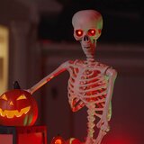 Halloween Skelet Bijelo 155 x 38.5 cm Plastika | shoptok.hr