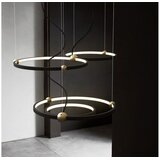 Toolight Black Ring led svjetiljka + daljinski upravljač APP692-30-50 | shoptok.hr
