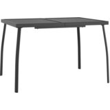  5-dijelni vrtni blagovaonski set antracit metalni mrežasti | Eponuda.com