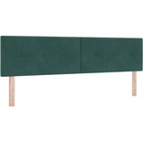  LED Box Spring Krevet Tamnozelena 180 x 200 cm Baršun | shoptok.hr